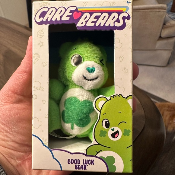 Care Bears Other - NIB Care Bear Good Luck Bear mini plush 3”